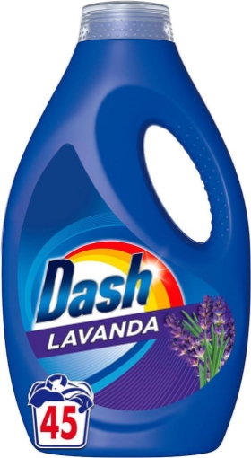 DASH DETERSIVO LIQUIDO ANCHE CICLI BREVI 45 LAVAGGI SALVA COLORE LAVANDA ML 2250 OKY