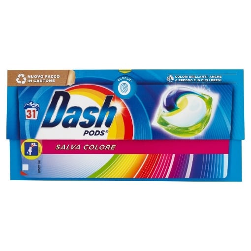 DASH PODS CONFEZIONE DA 31 PEZZI SALVA COLORE