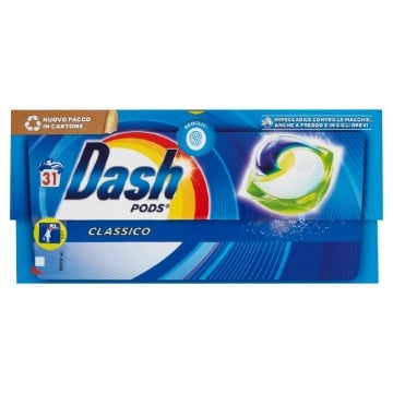 DASH PODS CONFEZIONE DA 31 PEZZI PROFUMO CLASSICO