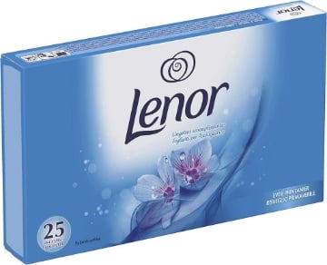 LENOR SALVIETTE PER ASCIUGATRICE IN CONFEZIONE DA 25 PEZZI