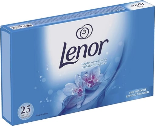 LENOR SALVIETTE PER ASCIUGATRICE IN CONFEZIONE DA 25 PEZZI