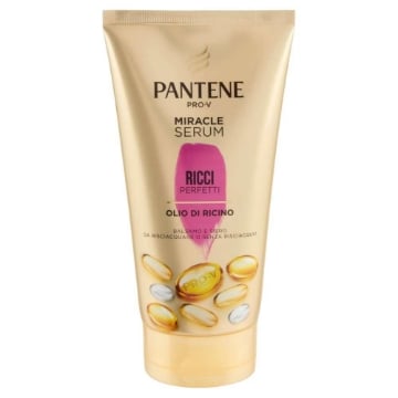 PANTENE PROV V MIRACLE SERUM RICCI PERFETTI CON OLIO DI RICINO BALSAMO E SIERO 150ML