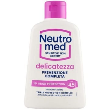 NEUTROMED DETERGENTE INTIMO DELICATEZZA PREVENZIONE COMPLETA CON CAMOMILLA ACIDO LATTICO E ALLANTOINA PH 4,5 300 ML OKX