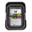 SET 2 ROSTIERE STRIKE RIVESTIMENTO ANTIADERENTE ANTIGRAFFIO IN ALLUMINIO CON MANICI  COLORE ROSSO 25/30 CM OKX