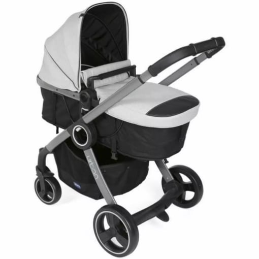 CHICCO PASSEGGINO URBAN PRO CON COLOR PACK GREY MISTI 72X52X36 CM PER BAMBINI CON ACCESSORI - RICHIUDIBILE E COMPATTO 