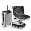 TROLLEY AD 8 RUOTE IN ABS CON FRENO 36 X 24 X H56 COLORE GRIGIO