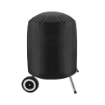 MA MAISON COPERTURA PROTETTIVA PER BARBECUE TONDO WATERPROOF CORDINO REGOLABILE COLORE NERO 75X80H CM OKX