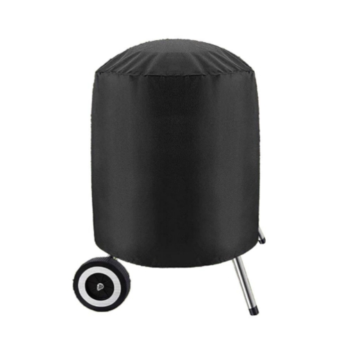 MA MAISON COPERTURA PROTETTIVA PER BARBECUE TONDO WATERPROOF CORDINO REGOLABILE COLORE NERO 75X80H CM OKX