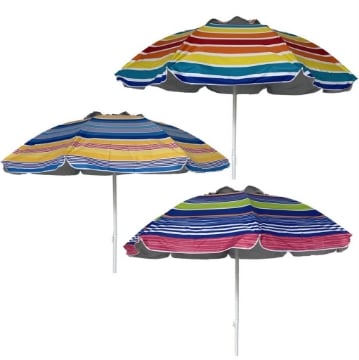 MA MAISON OMBRELLONE PROCIDA 220 CM ASTA IN ALLUMINIO FANTASIA E COLORI ASSORTITI OKX