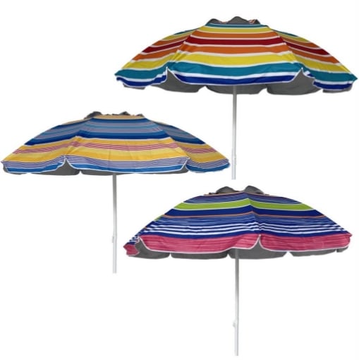 MA MAISON OMBRELLONE PROCIDA 220 CM ASTA IN ALLUMINIO FANTASIA E COLORI ASSORTITI OKX