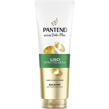 PANTENE PRO-V ACTIVE NUTRI-PLEX BALSAMO LISCI EFFETTO SETA CAPELLI OPACHI E CRESPI CON O SENZA RISCIACQUO 200 ML OKX