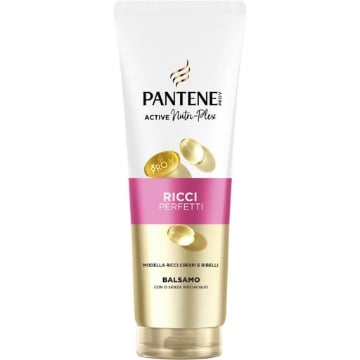 PANTENE PRO-V ACTIVE NUTRI-PLEX BALSAMO RICCI PERFETTI MODELLA RICCI CRESPI E RIBELLI CON O SENZA RISCIACQUO 200 ML OKX