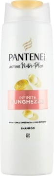 PANTENE PRO-V ACTIVE NUTRI-PLEX SHAMPOO INFINITE LUNGHEZZE RIPARA I CAPELLI LUNGHI FINO ALL'ULTIMO CENTIMETRO 250 ML OKX