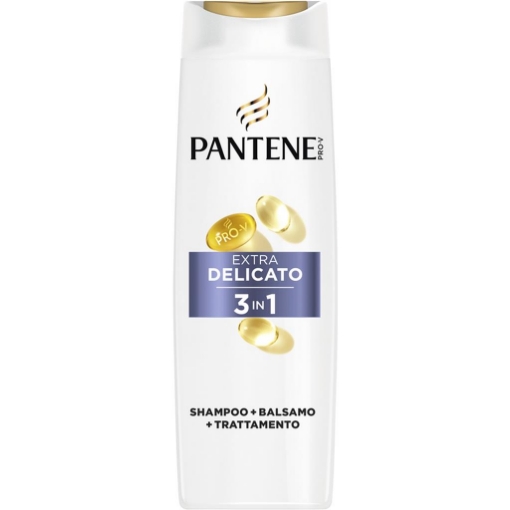PANTENE PRO-V SHAMPOO+BALSAMO+TRATTAMENTO EXTRA DELICATO 3 IN 1 250 ML OKX