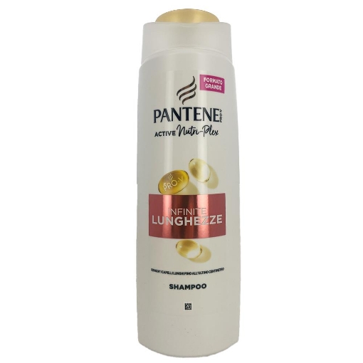PANTENE PRO-V ACTIVE NUTRI-PLEX SHAMPOO INFINITE LUNGHEZZE RIPARA I CAPELLI LUNGHI FINO ALL'ULTIMO CENTIMETRO FORMATO GRANDE 500 ML OKX