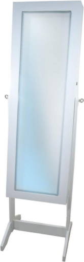ARIEL SPECCHIERA CONTENITORE CON ANTA 41X37X160 CM COLORE BIANCO