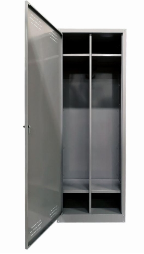 ARMADIO SPOGLIATOIO IN METALLO CON 1 ANTA 60 X 40 X H167 CM