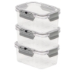 MA MAISON SET 3 CONTENITORI WEEKLY FRESH RETTANGOLARI 400 ML COPERCHI SALVAFRESCHEZZA E INDICATORE GIORNO DELLA SETTIMANA 