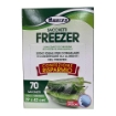 MAURY'S SACCHETTI FREEZER CON LEGACCI DI CHIUSURA ED ETICHETTA PRESTAMPATA FORMATO GRANDE 70 SACCHETTI MAXI SPESSORE 29X42 CM OKX 