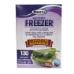 MAURY'S SACCHETTI FREEZER CON LEGACCI DI CHIUSURA ED ETICHETTA PRESTAMPATA 130 SACCHETTI MAXI SPESSORE 19X26 CM OKX