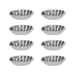 MAURY'S FORMINE OVALI PER DOLCI IN SET DA 8 PEZZI DA 10 CM