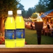 CITRONELLA SET 12 OLI COMBUSTIBILI PER TORCE DA GIARDINO ESTERNE 100% VEGETALE AIUTA AD ALLONTANARE LE ZANZARE 1 LT