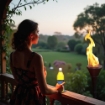CITRONELLA SET 12 OLI COMBUSTIBILI PER TORCE DA GIARDINO ESTERNE 100% VEGETALE AIUTA AD ALLONTANARE LE ZANZARE 1 LT