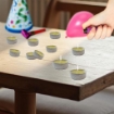 MAURY'S CANDELINE TEA LIGHT 15 PZ GIALLE CON OLIO DI CITRONELLA E BASE IN METALLO
