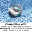 BESTWAY ROBOT PULITORE AQUATRONIX  FINO A 5,49 M - DIMENSIONI PRODOTTO ?27 X 24,4 X 15,5 CM; 1 KG 18650 MILLIAMPER ORA