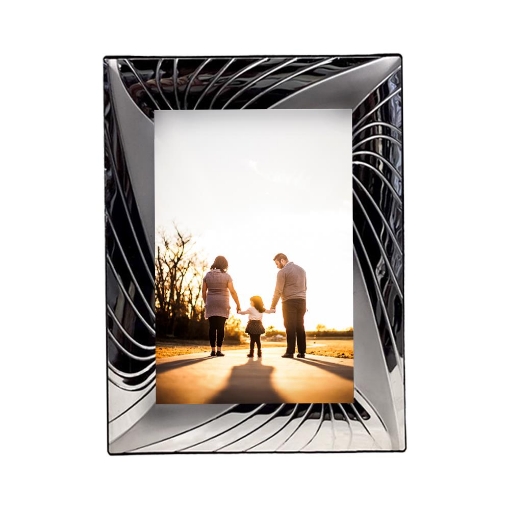 MA MAISON PORTAFOTO ARTEMIDE COLORE ARGENTO CON APPOGGIO FANTASIE ASSORTITE 10X15 CM OKX