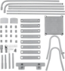 BESTWAY SCALETTA DI SICUREZZA PER PISCINE 76X124,5X191,5 DESIGN "FLIP AND LOCK"- 58332-6 PER PISCINE 132 CM 