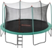 BESTWAY TRAMPOLINO XTREME AIR 4,27X2,86M.ETA BAMBINI 6+ PESO MAX 100KG TAPPETO ELASTICO DA ESTERNI COLORE VERDE E NERO 