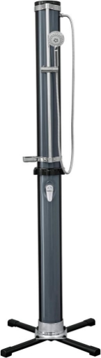 BESTWAY DOCCIA SOLARE CM.60X60X218 35L. CON MISCELATORE,DOCCINO REGOLABILE SERBATOIO NERO SFRUTTA IL CALORE SOLARE 