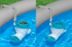 BESTWAY POMPA DI FILTRAGGIO SKIMATIC DA 3.974L/H,FILTRO CARTUCCIA 58012 (III) BIANCA - 58469-7 