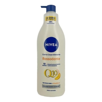 NIVEA CREMA LATTE RASSODANTE 48H DI IDRATAZIONE CON Q10+VITAMINA C PELLE PIÙ TONICA ED ELASTICA PER PELLE NORMALE 400 ML OKX