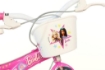 BICICLETTA BARBIE DA 14" CON ROTELLE IN COLORE BIANCO E ROSA PER BAMBINA COLORE