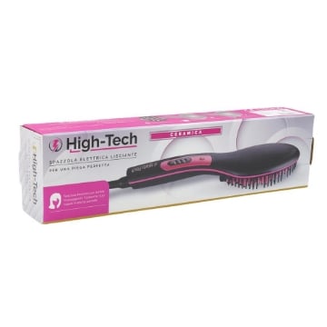 HIGH-TECH SPAZZOLA ELETTRICA LISCIANTE PER CAPELLI 50 W