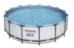 BESTWAY STEEL PRO MAX PISCINA FUORI TERRA TONDA Ø 457 X 122 CM BIANCA