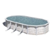 GRE NORDIC PISCINA OVALE  CON FILTRO A SABBIA 730 X 375 X 132 CM 