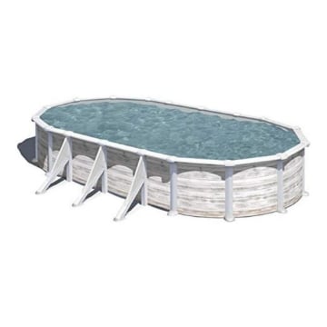 GRE NORDIC PISCINA OVALE  CON FILTRO A SABBIA 730 X 375 X 132 CM 