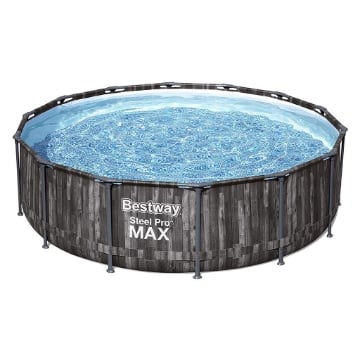 BESTWAY STEEL PRO MAX  PISCINA FUORI TERRA  TONDA Ø 427 X 107 CM