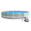 INTEX PRISMA FRAME PISCINA FUORI TERRA CON STRUTTURA TONDA 549 X 122 CM