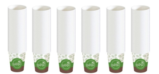 SET 300 BICCHIERI MAURY'S  IN CARTONCINO BIO 160/190 ML