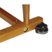 SET 1 ASSE DA STIRO CON 1 INDOSSATORE NATURALE IN  LEGNO DI FAGGIO