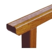 SET 1 ASSE DA STIRO CON 1 INDOSSATORE NATURALE IN  LEGNO DI FAGGIO