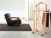 SET 1 ASSE DA STIRO CON 1 INDOSSATORE NATURALE IN  LEGNO DI FAGGIO