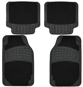 MAURY'S SET TAPPETI AUTO DELUXE UNIVERSALI SAGOMABILI 4 PZ MO