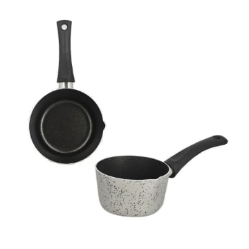 MA MAISON CASSERUOLA CONICA LINEA ALESSIA 16 CM - 8H CM CON UN MANICO ANTIADERENTE E ANTIGRAFFIO IN ALLUMINIO 