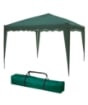MAURY'S GAZEBO PIEGHEVOLE QUADRATO 3 X 3 MT IN COLORE VERDE CON SACCA