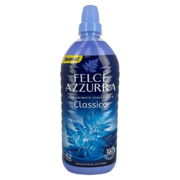 FELCE AZZURRA AMMORBIDENTE CONCENTRATO 100 GIORNI DI PROFUMO 62 LAVAGGI FRAGRANZA CLASSICA 1240 ML OKX